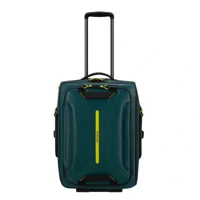 Afbeelding van Samsonite Reistas Met Wielen Ecodiver Duffle/Wh 55/20 Backpack (Handbagage) Dark teal lime
