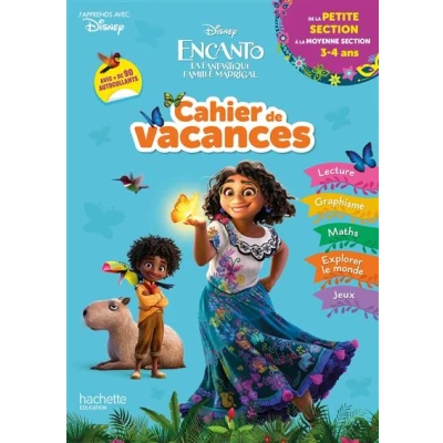 Image de Disney Encanto de la Petite à Moyenne section Cahier vacances 2025