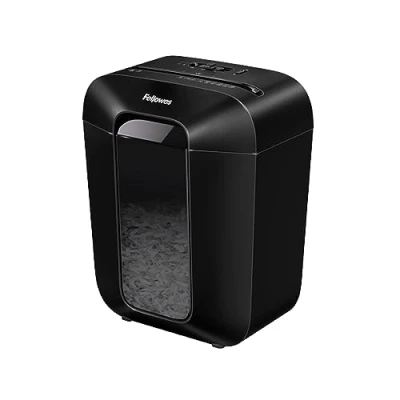 Afbeelding van Papiervernietiger Fellowes Powershred LX45 snippers 4x37mm zwart