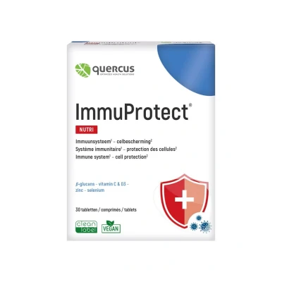 Afbeelding van Quercus Comprimés Immunité &amp; Voies Respiratoires ImmuProtect Nutri