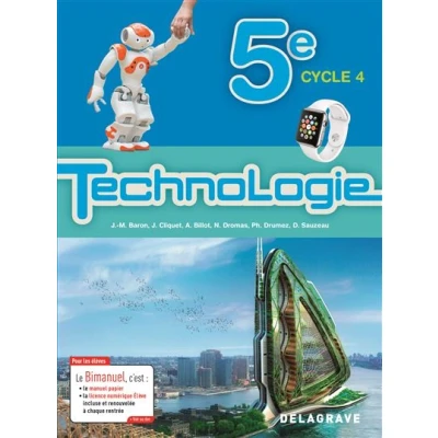 Image de Technologie 5e (2017) Manuel élève