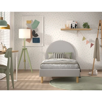 Afbeelding van Bed Moon Bouclé 90x200 cm Groen