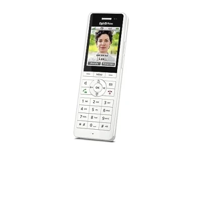 Afbeelding van FRITZ!Fon X6, DECT telefoon, Draadloze handset, 300 entries, Nummerherkenning, Wit