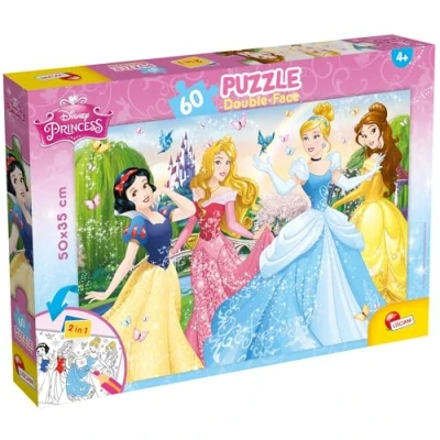 Afbeelding van Dwustronne puzzel 60 Ksiezniczki