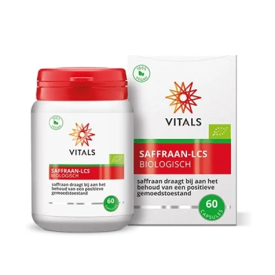 Afbeelding van Vitals Saffraan LCS Capsules 60CP