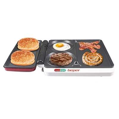 Afbeelding van Beper P101CUD500 Multifunctionele Grill met meerdere functies voor veelzijdig gebruik Veelzijdige bbq diverse mogelijkheden