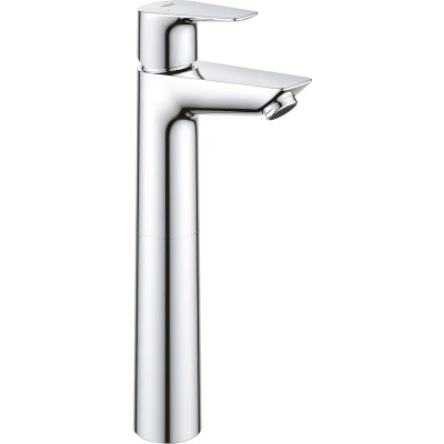 Afbeelding van GROHE QuickFix Start Edge wastafelmengkraan XL size met push open plug