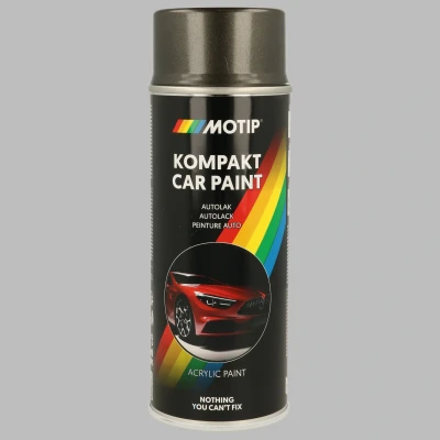 Afbeelding van MOTIP 51100 Voertuig combinatielak 400ml spuitbus grijs Kompakt red glossy 12 ml