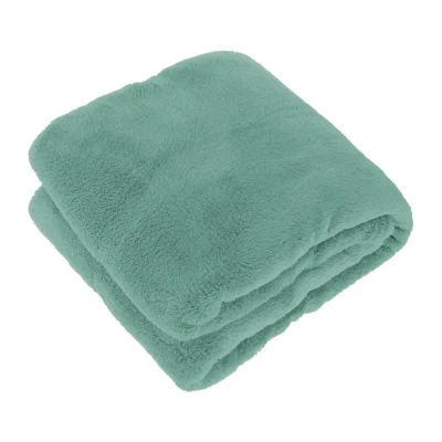Afbeelding van Unique Living Justin Fleece Plaid 150x200 cm Ocean Blue