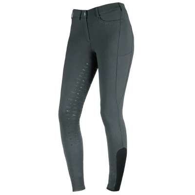 Image de Schockemöhle Pantalon d&#039;Équitation Victory Full Grip Graphite 44