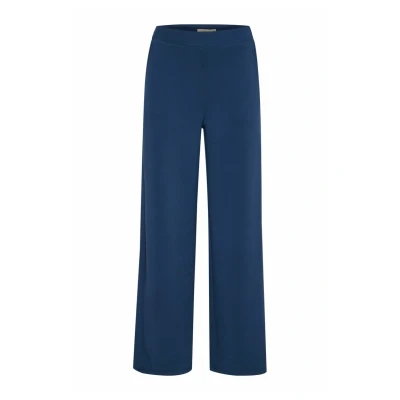 Afbeelding van Fransa Fraurora PA Broek, Dames, Maat: Large, Navy blazer