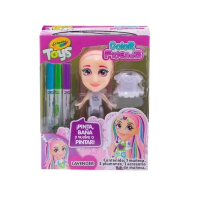 Afbeelding van Colour&#039;N&#039;Style Friends Lavender. Creëert oneindige looks! Pop om te personaliseren. Creatieve vrije tijd. Vanaf 3 jaar.