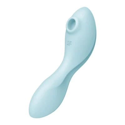 Afbeelding van Satisfyer Curvy Trinity 5+ Blauw