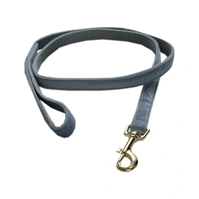Afbeelding van Kentucky Hondenriem Velvet Lichtblauw 1,2m S
