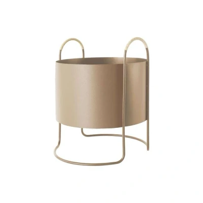 Afbeelding van OYOY Living Design Maki Low Bloempot Voor Binnen Ø40 Cm Zand