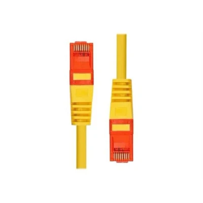 Image de ProXtend Cordon de raccordement RJ 45 (M) pour 20 m 6 mm UTP CAT sans halogène, crochet, bloqué jaune
