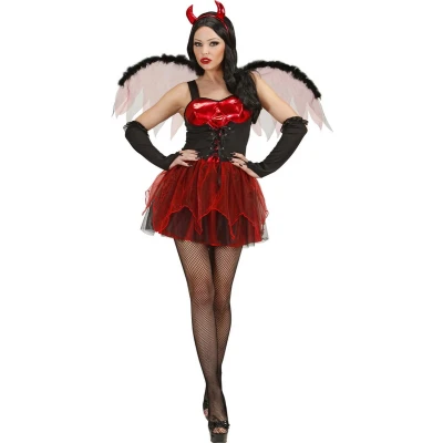 Afbeelding van &quot;Sexy rode duivelin Halloween kostuum voor vrouwen Verkleedkleding Large&quot;