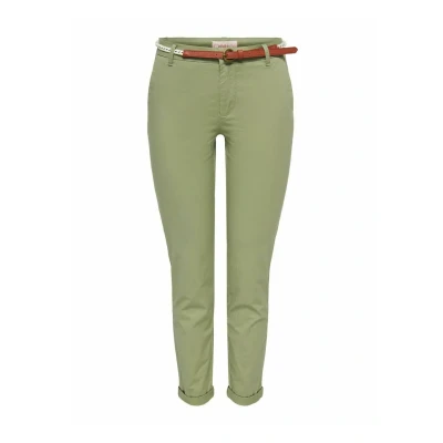 Afbeelding van ONLY Onlbiana BELT Chino, Dames, Maat: 34x32, Aloe