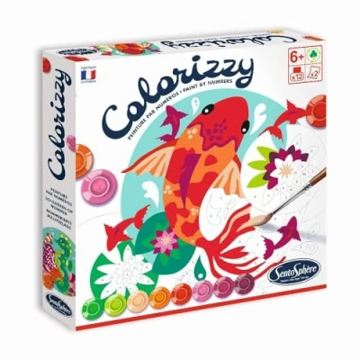 Afbeelding van SentoSphère Colorizzy Schilder op Nummer Koikarper
