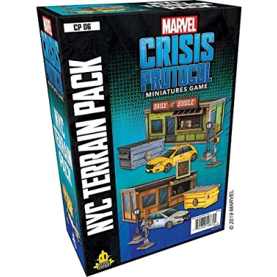 Afbeelding van Atomic Mass Games Marvel Crisis Protocol: Terrain Uitbreiding: NYC Figuurspel vanaf 10 jaar, 2 spelers, 45 minuten speeltijd