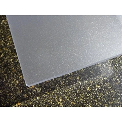 Afbeelding van Satinice acrylplaat, transparant, 1000 x 500 3 mm, plexiglas gesatineerd