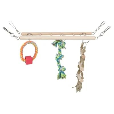Afbeelding van Trixie Hangbrug met flostouw 29 x 25 9 cm