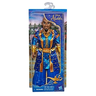 Afbeelding van Disney Genie Fashion pop met beweegbare kleding en accessoires, geïnspireerd op Disney&#039;s Aladdin actiefilm, speelgoed voor kinderen vanaf 3 jaar