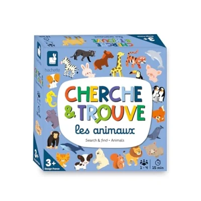 Image de Jeu classique Janod Mon premier cherche et trouve Les animaux