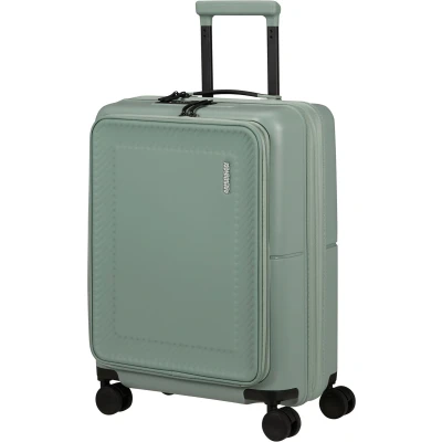 Afbeelding van American Tourister Dashpop Spinner 55/20 Exp Frontl. iceberg green Harde Koffer