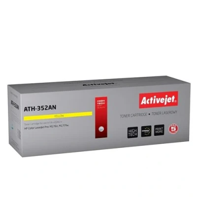 Image de Activejet ATH 352AN toner (replacement for HP CF352A; Supreme; 1100 pages; yellow)