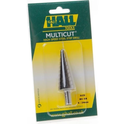 Afbeelding van Hall Trappenboor oplopen per 2mm MC 5m 6 24mm