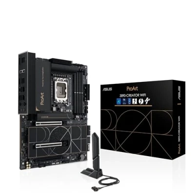 Image de ASUS ProArt Z890 CREATOR WIFI carte mère ATX Socket LGA1851 Chipset USB4, USB 3.2 Gen 2, C 2x2, 1 10 Gigabit LAN, 2.5 Bluetooth, Wi Fi 7 graphique embarquée (unité centrale requise) audio