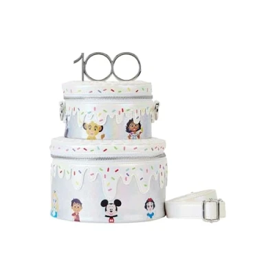 Afbeelding van Disney Loungefly Crossbody Bag 100th Anniversary Celebration Cake