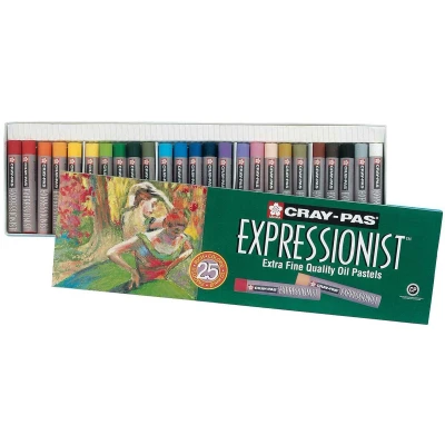 Afbeelding van Set of soft pastel chalks Talens Sakura CRAY PAS EXPRESSIONIST 25 Onderdelen Multicolour