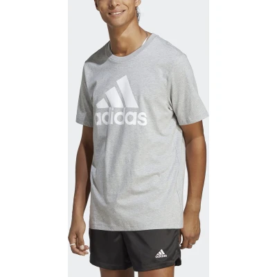 Afbeelding van adidas Sportswear Essentials Sport Tshirt, Heren, Maat: Large, Medium grey heather