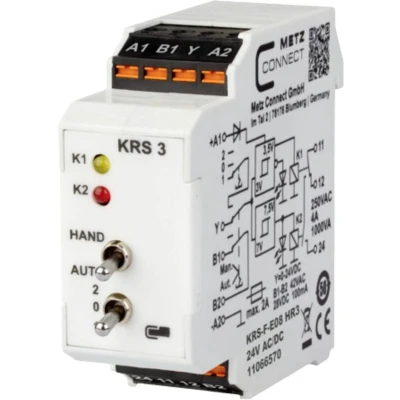 Afbeelding van Metz Connect 11066570 Drempelwaardeschakelaar 24, 24 V/AC, V/DC (max) 1x wisselcontact 1 stuk(s)