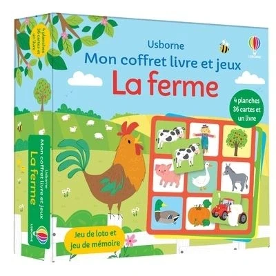 Image de La ferme Mon coffret livre et jeux