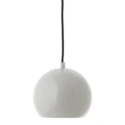 Afbeelding van Frandsen Ball Metal Hanglamp Ø 18 cm Pale Grey Glossy