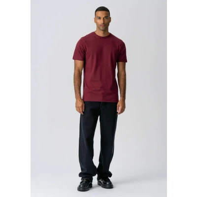 Afbeelding van T shirt Bio Basique Bordeaux