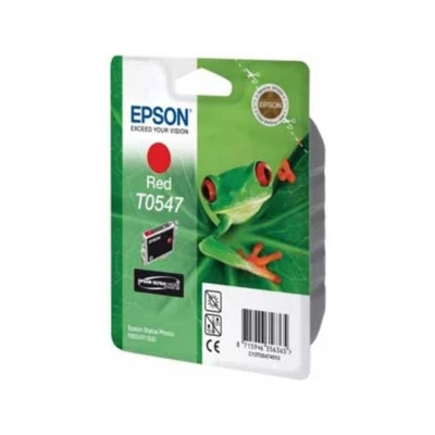 Afbeelding van Epson T0547 (C13T054740) Inktcartridge Rood