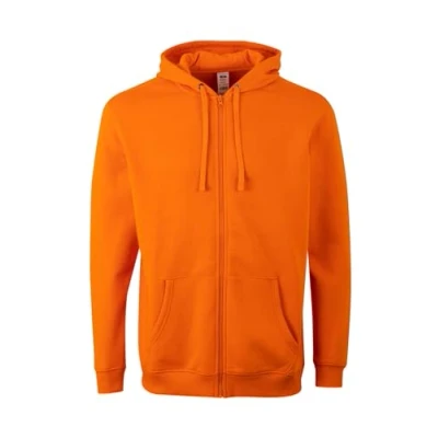 Image de Mukua Sweat à Capuche zippé Mixte, Orange, L