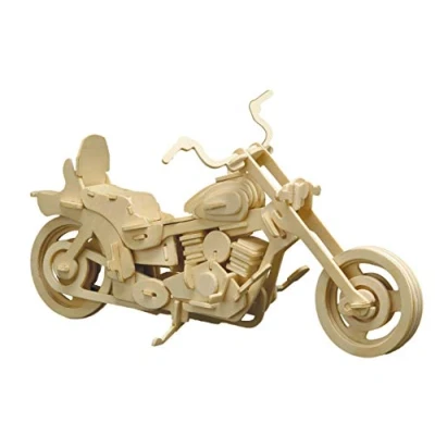 Afbeelding van Pebaro Houten Bouwset Motorcycle