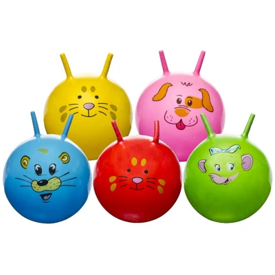 Afbeelding van Skippybal met dierengezicht 46 cm. 4755