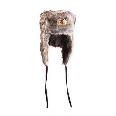 Afbeelding van Mil Tec Wintermuts Shapka Russische vacht Faux Bruin