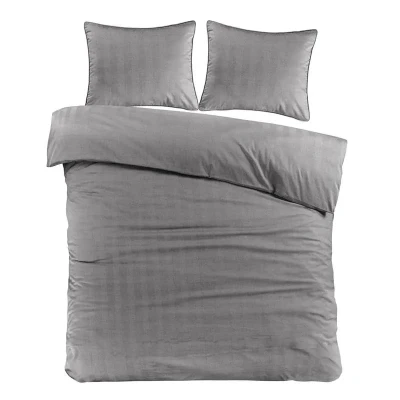 Afbeelding van Papillon Beaufort Dekbedovertrek Tweepersoons 200x200/220 cm Grijs