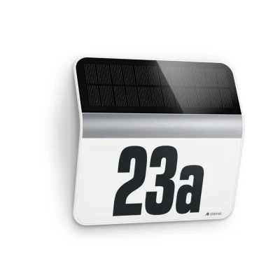 Afbeelding van Huisnummer XSolar LH N LED roestvrij staal