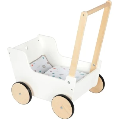 Afbeelding van Small Foot Houten Duwpoppenwagen Little Button