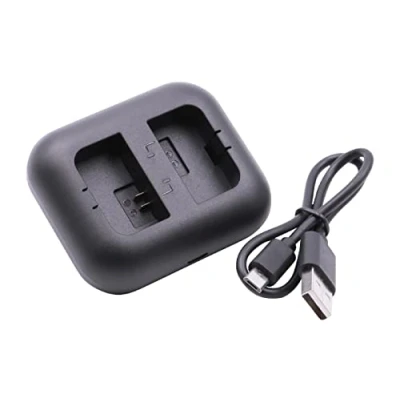 Afbeelding van vhbw Dual USB oplader, compatibel met Sony Cybershot DSC RX10 Mark 4, IV camera, actiecamera oplader