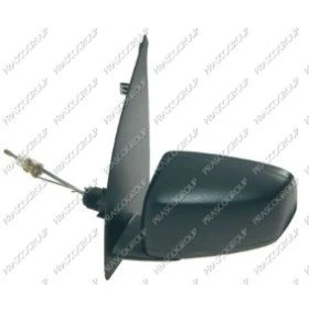 Afbeelding van Buitenspiegel Prasco FT1227114P Premium Links Zwart Manueel Van binnen instelbaar, Instellen: kabel, Bol vormig FIAT: Panda II Hatchback