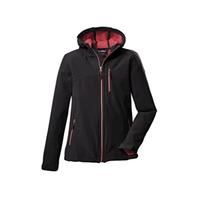 Afbeelding van Killtec Softshelljas voor meisjes, softshelljas, outdoor, met capuchon